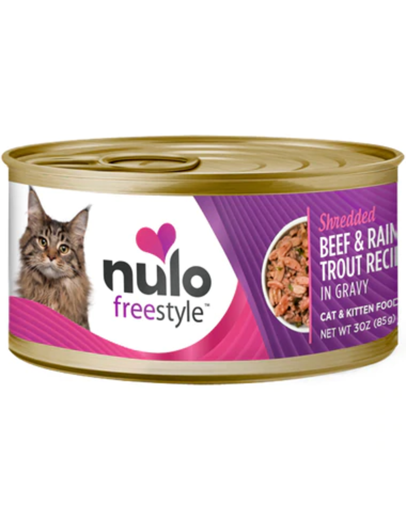 Nulo Nulo FreeStyle Canned Cat Food | Shredded Beef & Trout 3 oz single