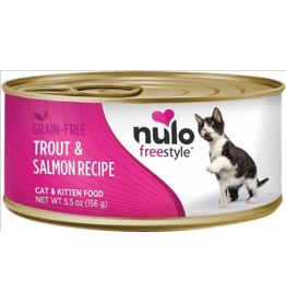 Nulo Nulo FreeStyle Canned Cat Food | Trout & Salmon 5.5 oz CASE