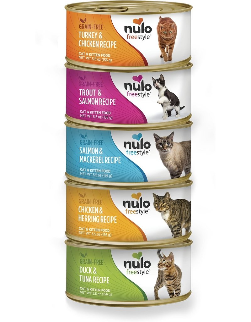 Nulo Nulo FreeStyle Canned Cat Food | Salmon & Mackerel 5.5 oz single