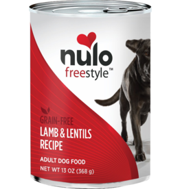 Nulo Nulo Freestyle GF Canned Dog Food CASE Lamb & Lentils 13 oz