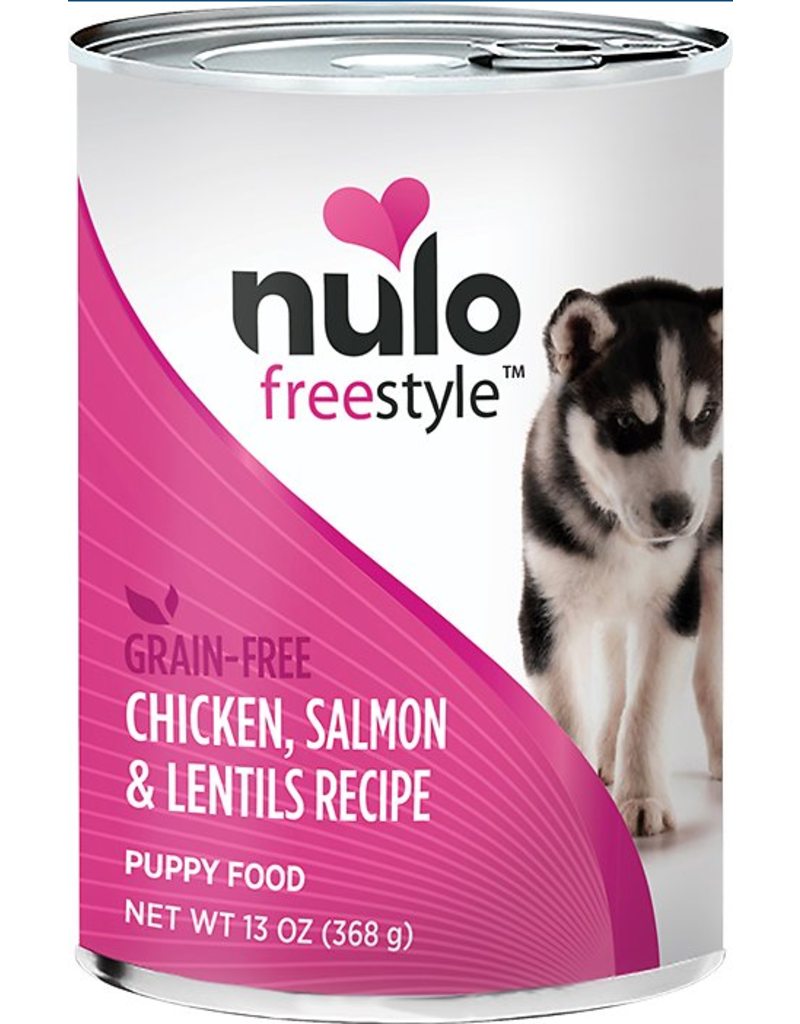 Nulo Nulo Freestyle GF Canned Dog Food Chicken, Salmon & Lentils Puppy 13 oz single