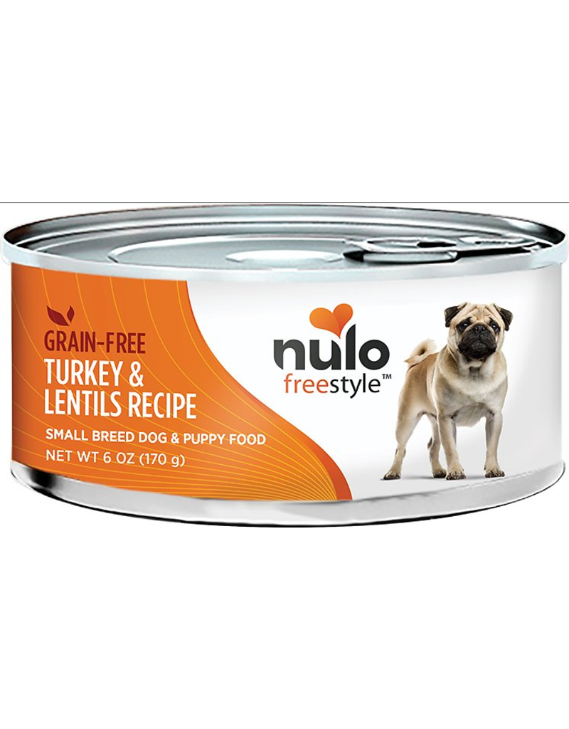 Nulo Nulo Freestyle GF Canned Dog Food Turkey & Lentil Small Breed 6 oz single