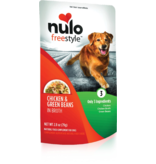 Nulo Nulo Freestyle Dog Pouches | Chicken & Green Beans in Broth 2.8 oz single