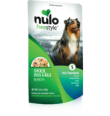 Nulo Nulo Freestyle Dog Pouches | Chicken, Duck, & Kale in Broth 2.8 oz CASE