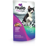 Nulo Nulo Freestyle Cat Pouches | Sardine & Beef in Broth 2.8 oz CASE