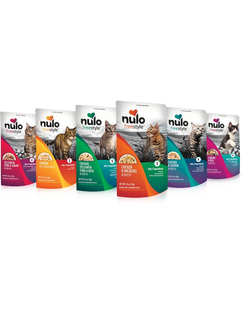 Nulo Nulo Freestyle Cat Pouches | Sardine & Beef in Broth 2.8 oz CASE