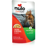 Nulo Nulo Freestyle Cat Pouches | Chicken & Mackerel in Broth 2.8 oz single