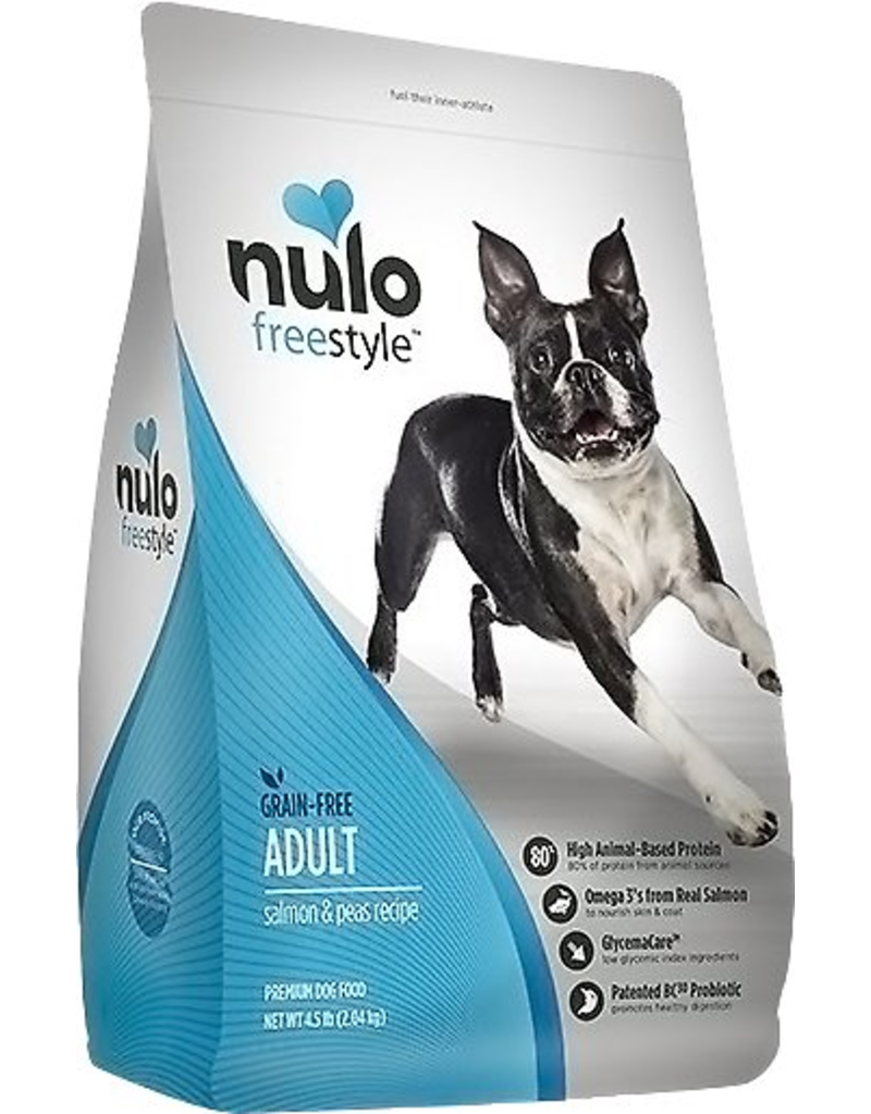 Nulo Nulo Freestyle Dog Kibble | Adult Salmon & Peas 24 lb