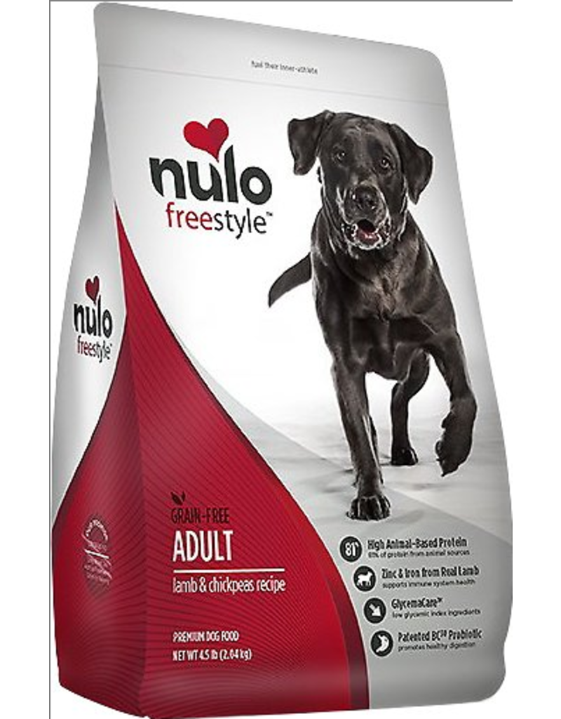 Nulo Nulo Freestyle Dog Kibble | Adult Lamb & Chickpeas 24 lb