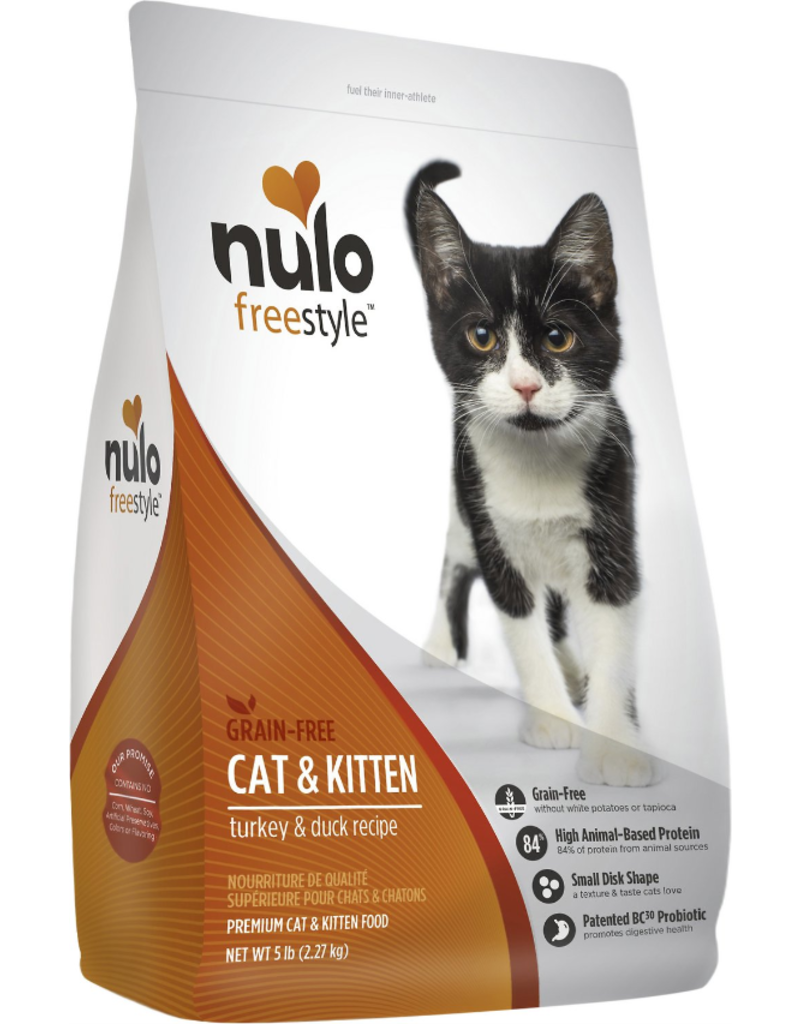 Nulo Nulo Freestyle Cat Kibble | Cat & Kitten Turkey & Duck 12 lb