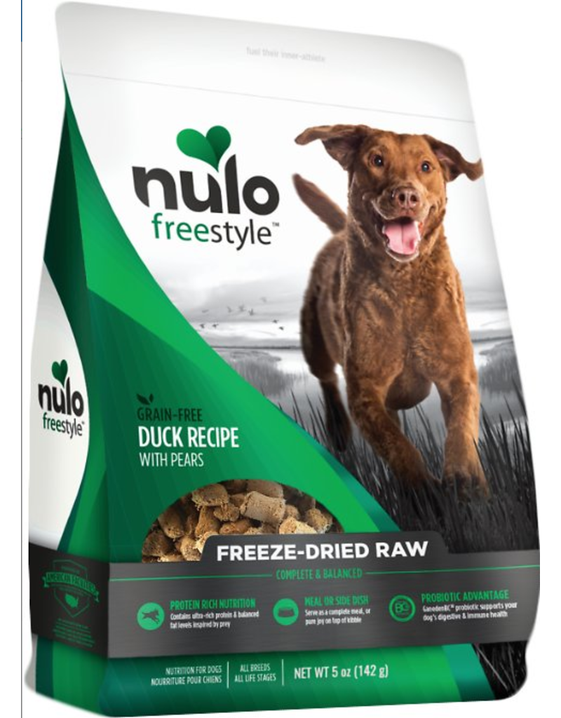 Nulo Nulo Freeze Dried Dog Food | Duck Recipe 5 oz