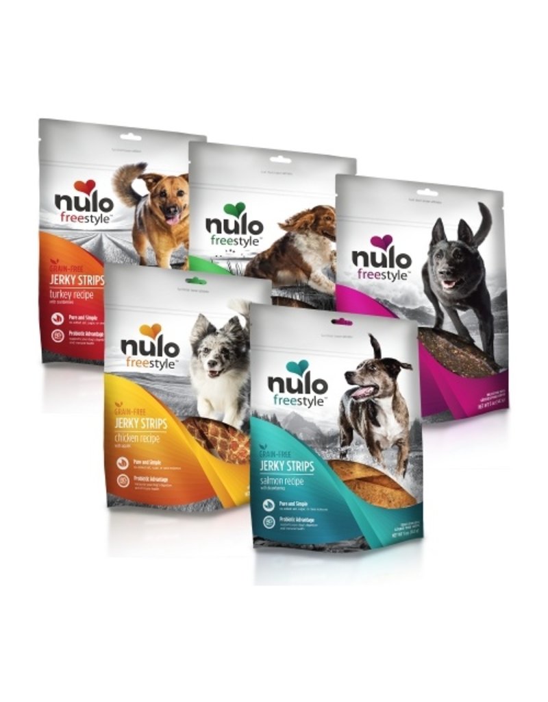 Nulo Nulo Freestyle Grain-Free Jerky Strips Duck w/ Plums 5 oz