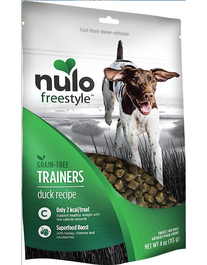 Nulo Nulo Freestyle Grain-Free Treats Duck Trainers 4 oz