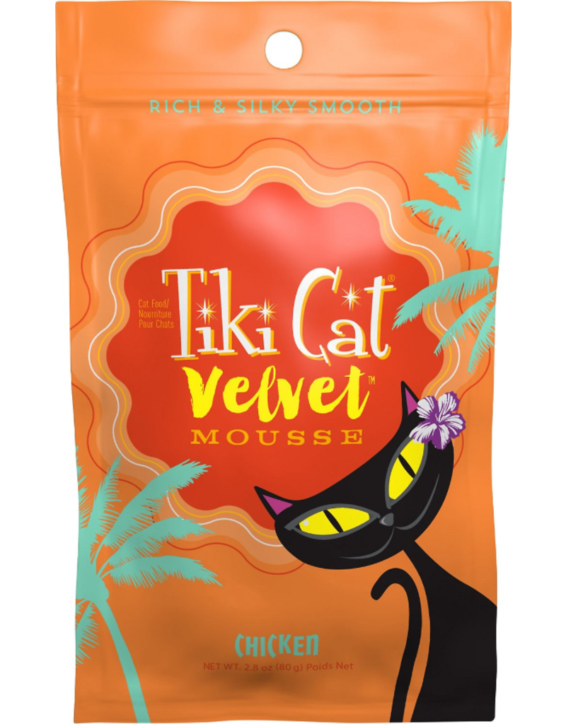 Tiki Cat Tiki Cat Velvet Mousse Cat Food | Chicken 2.8 oz