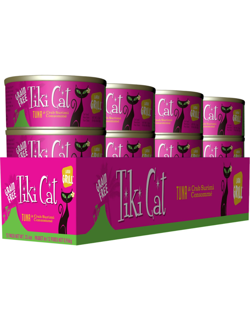 Tiki Cat Tiki Cat Canned Cat Food Lanai Grill (Tuna) 2.8 oz single