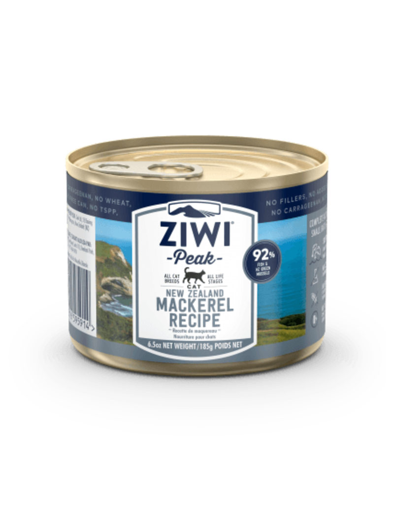 Ziwipeak ZiwiPeak Canned Cat Food Mackerel 6.5 oz single
