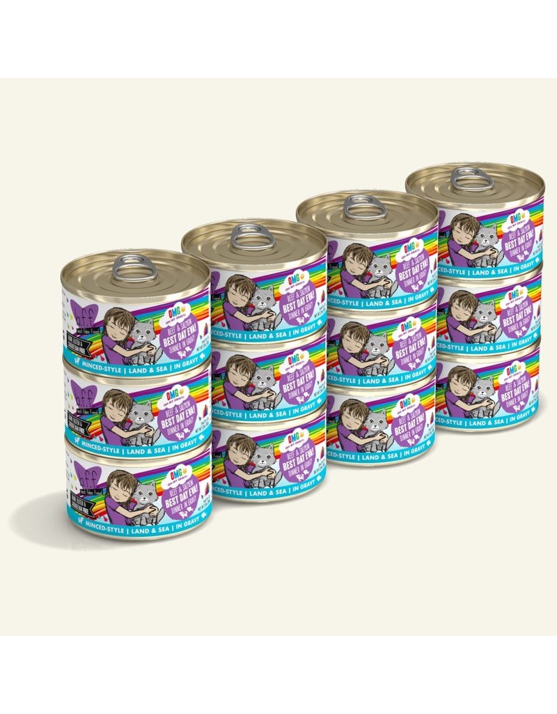 Weruva Weruva BFF OMG! Canned Cat Food | Best Day Eva! Beef & Salmon 2.8 oz