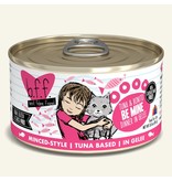 Weruva Best Feline Friend Canned Cat Food Tuna & Bonito Be Mine 3 oz single