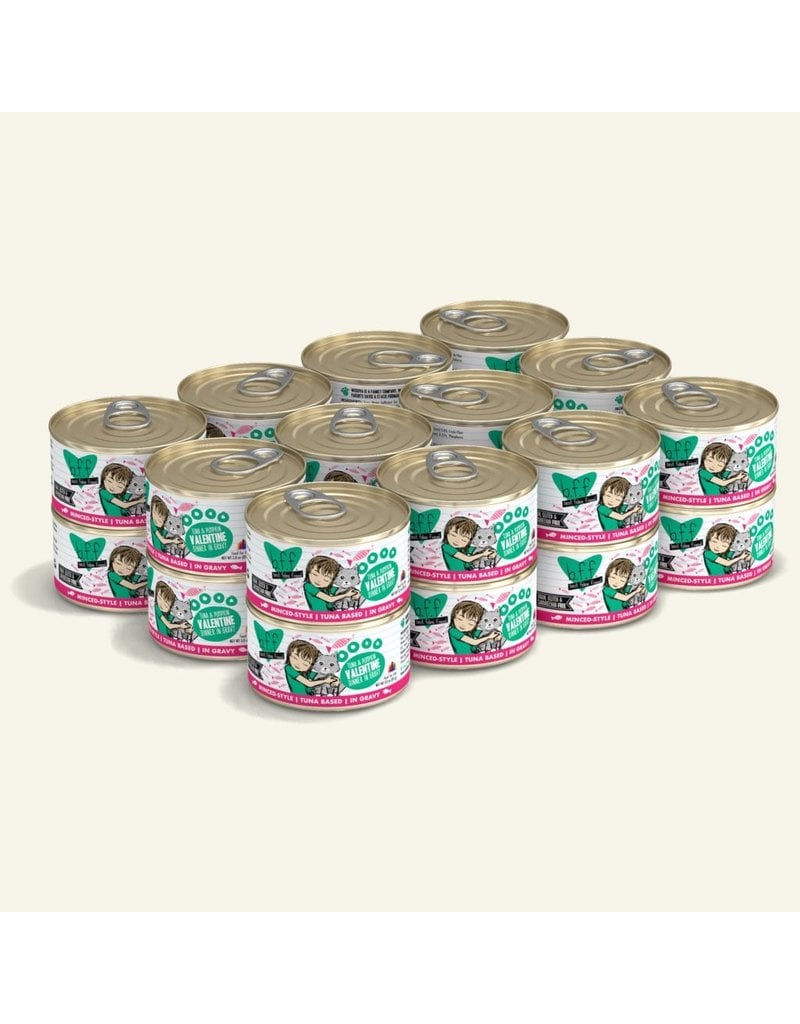 Weruva Best Feline Friend Canned Cat Food Tuna & Pumpkin Valentine 3 oz single