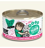 Weruva Best Feline Friend Canned Cat Food Tuna & Pumpkin Valentine 3 oz single