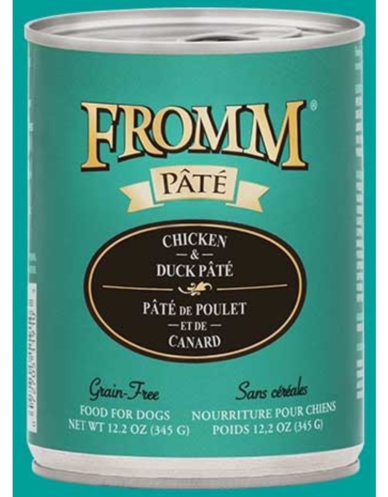 Fromm Fromm Gold Canned Dog Food Chicken & Duck Pate 12.2 oz single