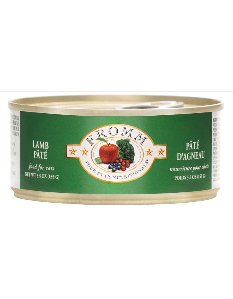 Fromm Fromm Four Star Canned Cat Food Lamb Pate 5.5 oz single