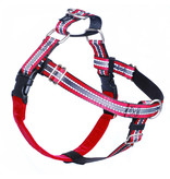 2 Hounds Design 2 Hounds Design Freedom No-Pull 5/8" Harness Reflective Red Small