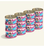 Weruva Best Feline Friend PLAY Land & Sea Pate | CASE Tuna & Chicken Check Please Dinner in Puree 2.8 oz