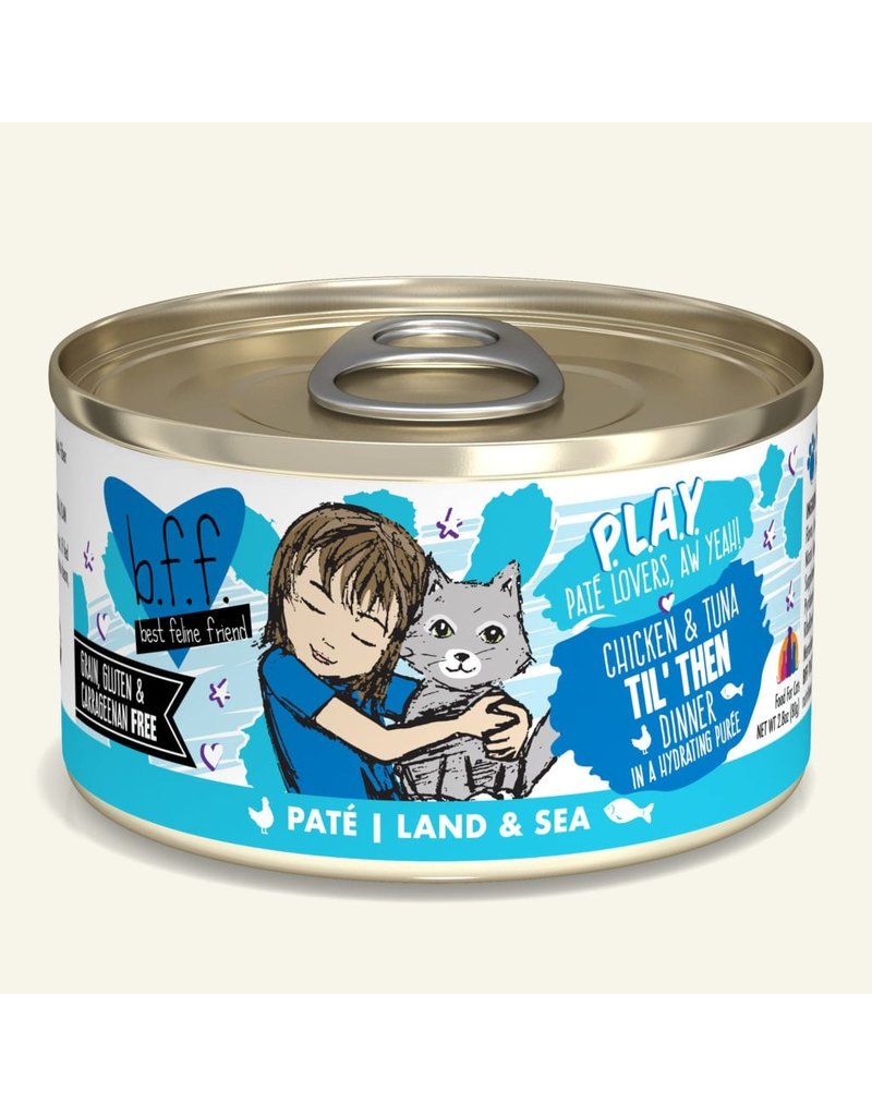 Weruva Weruva BFF PLAY Land & Sea Pate | Til' Then Chicken & Tuna 2.8 oz CASE