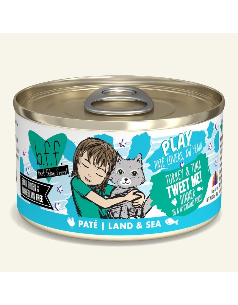 Weruva Weruva BFF PLAY Land & Sea Pate | Tweet Me Turkey & Tuna 2.8 oz