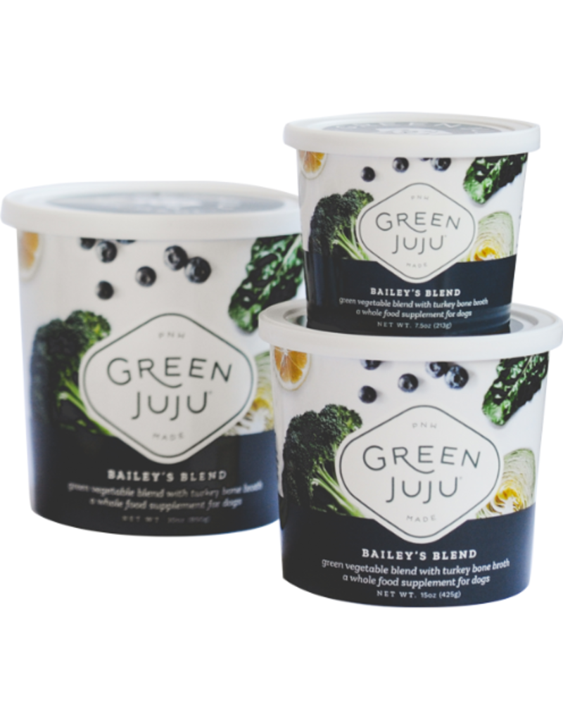 Green Juju Green Juju Frozen Wholefood Supplement Bailey's Blend Turkey 30 oz CASE (*Frozen Products for Local Delivery or In-Store Pickup Only. *)