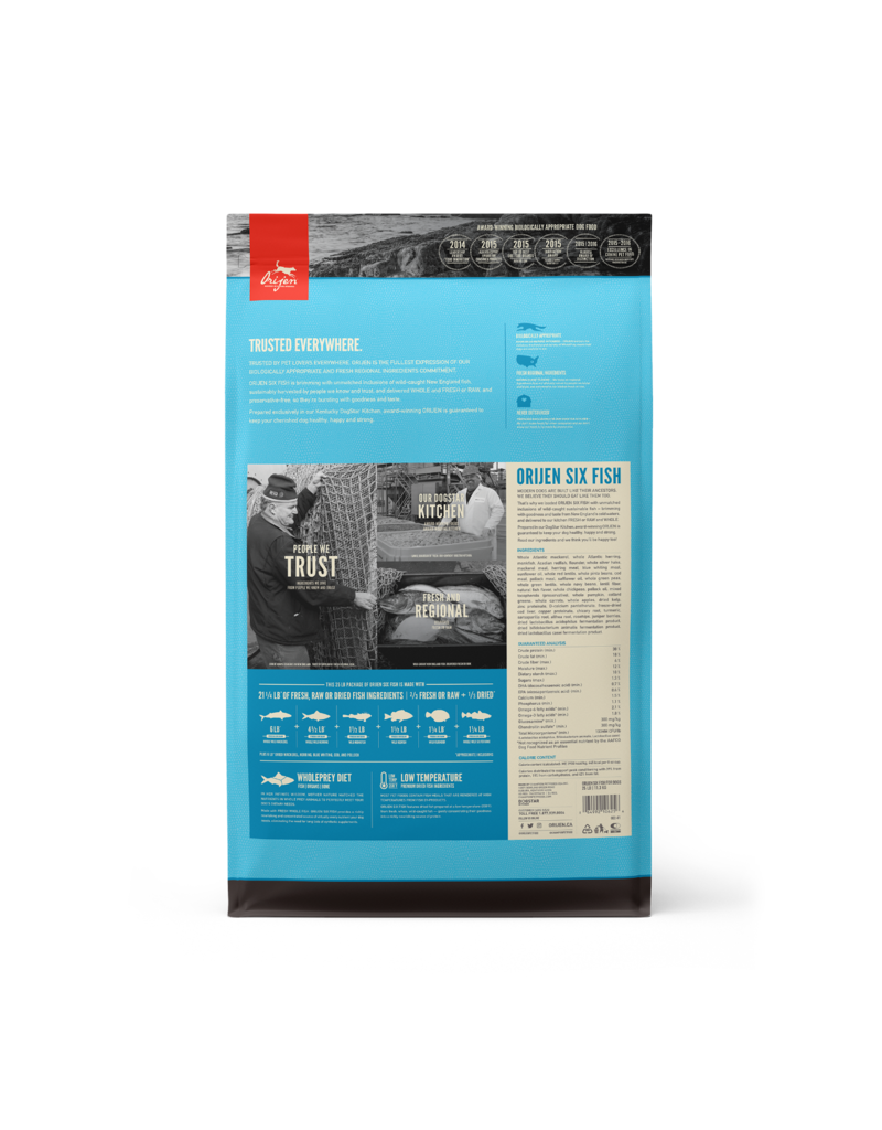Orijen Orijen Dog Kibble Six Fish 23.5 lb