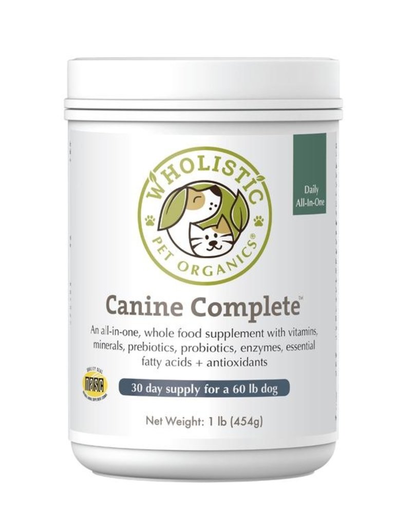 Wholistic Pet Organics Wholistic Pet Organics | Canine Complete w/ Whitefish 16 oz