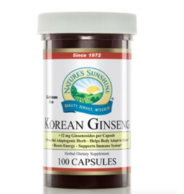 Nature's Sunshine Nature's Sunshine Supplements Korean Ginseng 100 capsules