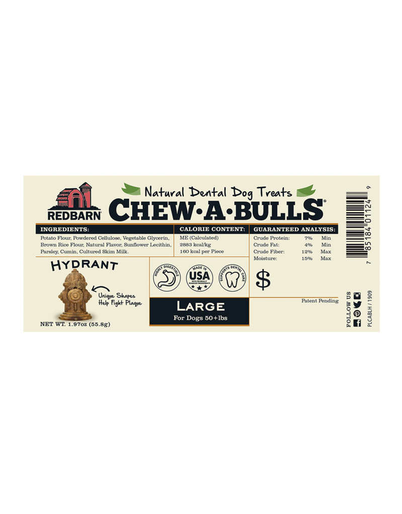 Red Barn DISC/M Red Barn Chew-A-Bulls Hydrant Large single