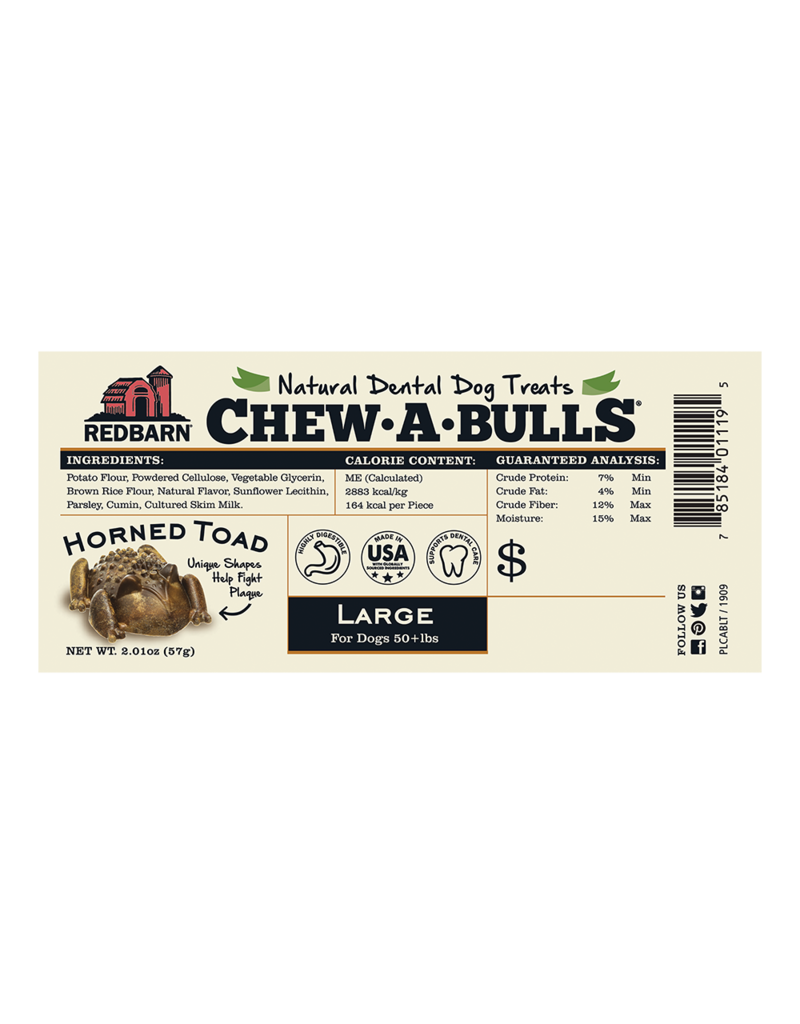 Red Barn DISC/M Red Barn Chew-A-Bulls Toad Large single
