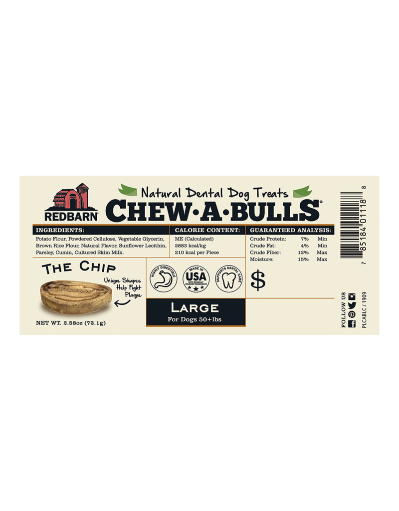 Red Barn DISC/M Red Barn Chew-A-Bulls Chip Large single