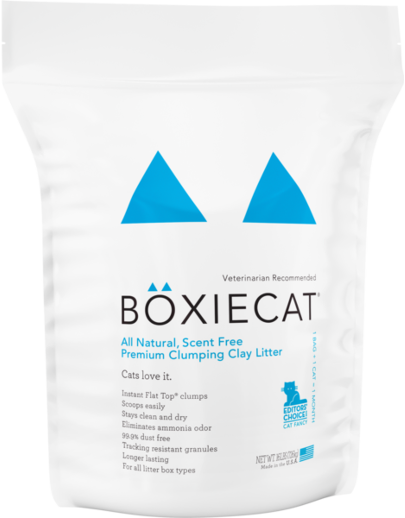 BoxieCat BoxieCat Litter Scent-Free Pouch 16 lb (* Litter 12 lbs or More for Local Delivery or In-Store Pickup Only. *)