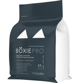 BoxieCat BoxieCat Litter Pro Scent-Free with Probiotics Flexbox Bag 28 lb (* Litter 12 lbs or More for Local Delivery or In-Store Pickup Only. *)