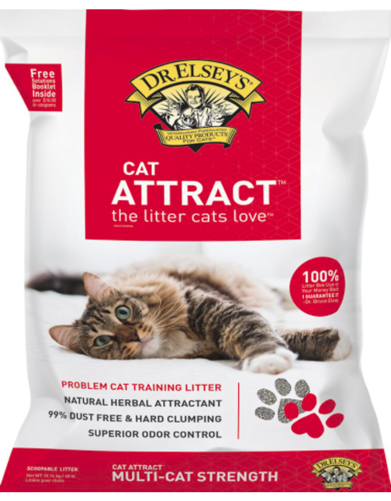 Dr. Elsey's Dr. Elsey's Precious Cat Litter w/ Cat Attract 40 lb (* Litter 12 lbs or More for Local Delivery or In-Store Pickup Only. *)