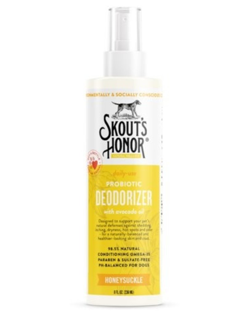 Skout's Honor Skout's Honor Probiotic Daily Use Deodorizer Honeysuckle 8 oz