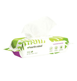 Earth Rated Earth Rated Dog Wipes | Compostable Lavender Scented 100 ct