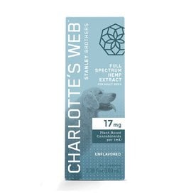 Charlotte's Web Charlotte's Web Hemp Oil | 17 mg Active CBD 30 mL Unflavored for Dogs