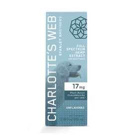 Charlotte's Web Z Charlotte's Web Hemp Oil | 17 mg Active CBD 30 mL Unflavored for Dogs