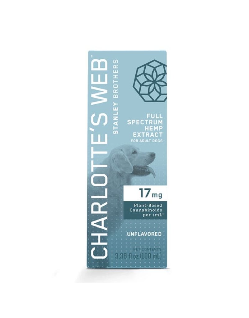 Charlotte's Web Charlotte's Web Hemp Oil | 17 mg Active CBD 30 mL Unflavored for Dogs