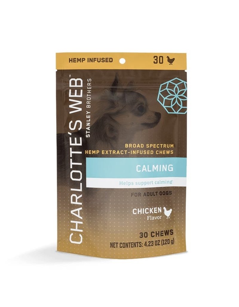 Charlotte's Web Z Charlotte's Web Hemp Chews | 2.5 mg Active CBD Calming Chews Chicken 60 ct