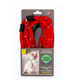 Harness Lead Harness Lead | Red Reflective Large 40-170 lbs
