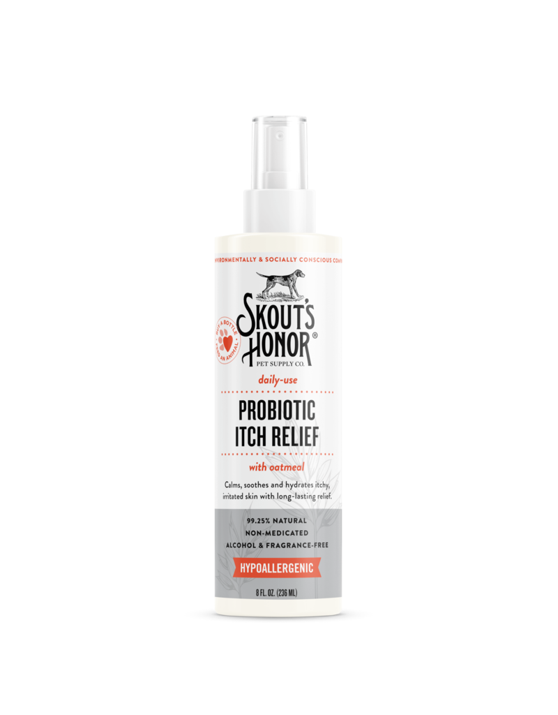 Skout's Honor Skout's Honor Probiotic Itch Relief w/ Oatmeal Spray 8 oz