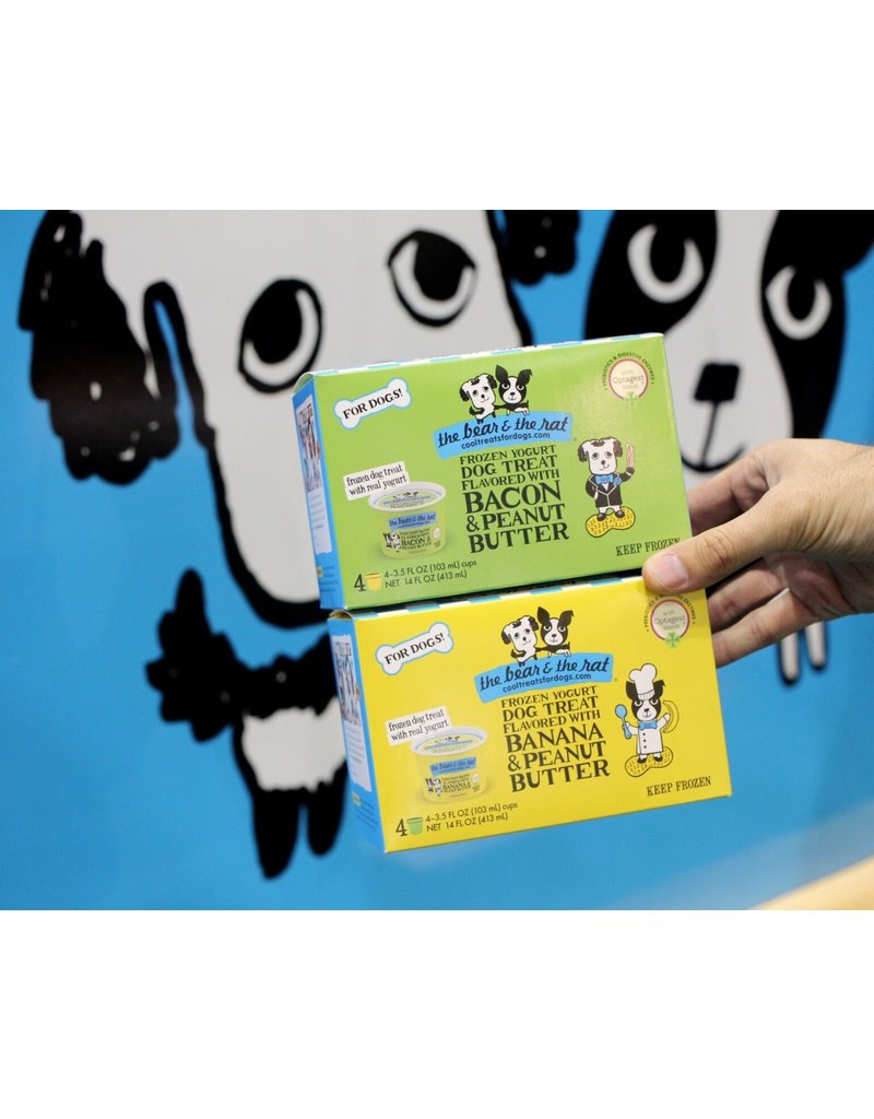 The Bear & The Rat The Bear & The Rat Frozen Yogurt Banana & Peanut Butter 4 pk (*Frozen Products for Local Delivery or In-Store Pickup Only. *)