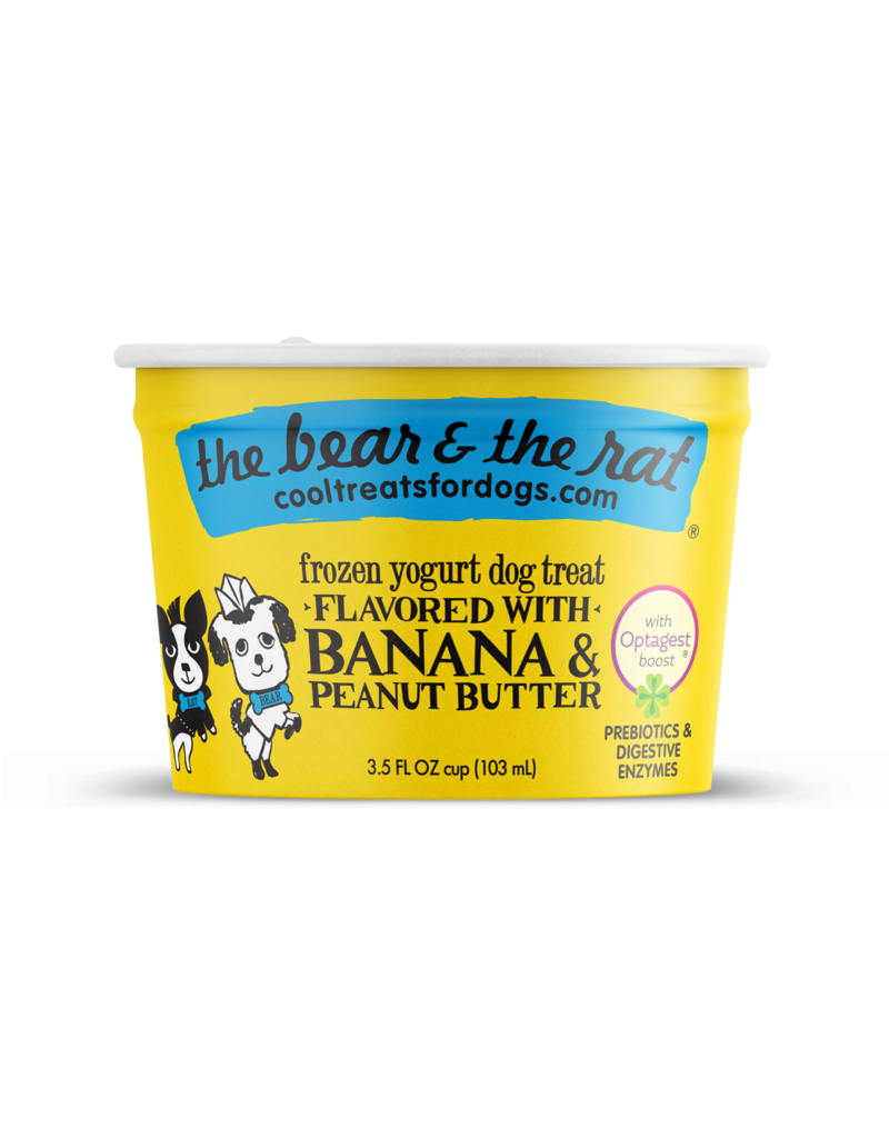 The Bear & The Rat The Bear & The Rat Frozen Yogurt Banana & Peanut Butter 4 pk (*Frozen Products for Local Delivery or In-Store Pickup Only. *)